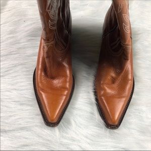 Steve Madden leather cowboy boots